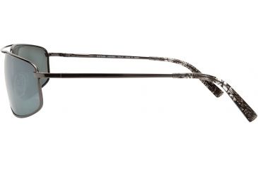 Image of Reptile Sun Rattler Sunglasses, Dark Gunmetal Frame, Titanium Black/Glass Lens, Polarized, RATBIC