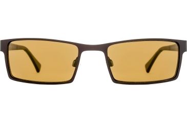 Image of Reptile Sun Sobek Sunglasses, Chocolate Frame, Titanium Gold/Poly Lens, Polarized, SOBGCH