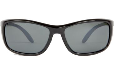 Image of Reptile Sun Whiptail Sunglasses, Black Frame, Titanium Black/Poly Lens, Polarized, WHIBBL