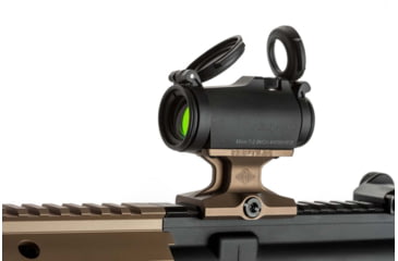 Image of Reptilia Dot Mount Lower 1/3 Co-Witness for Aimpoint T-1/T-2 Anodized, Flat Dark Earth, 100-024