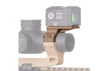 Image of Reptilia ROF-90 for Geissele 30mm Super Precision Mounts &amp; Aimpoint ACRO, Type III Hardcoat Anodized, FDE Anodized, 100-196