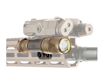 Image of Reptilia Torch 3V/CR123 M-LOK Light Body, Right Side, Type III Hardcoat Anodized, Clear Anodized, 100-127