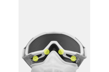 Image of Revision Snowhawk Cold Weather Balaclava, White, 4-0102-0003