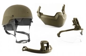 Image of Revision Cobra P2 Helmet - Complete System, Tan 499, Small 4-0501-5231-CS
