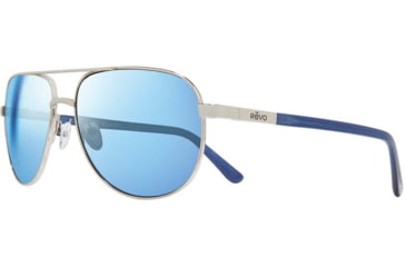 Image of Revo Conrad Sunglasses - Mens, Chrome/Blue Water, Medium, RE 1106 03 BL
