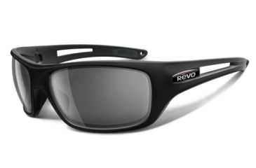Image of Revo Guide 4054 RX Progressive Sunglasses - Matte Black Nylon Frame RE4054-02PROG
