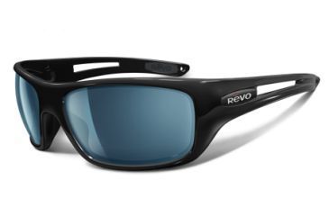 Image of Revo Guide 4054 RX Progressive Sunglasses - Polished Black Nylon Frame RE4054-01PROG