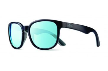 Image of Revo Kash Single Vision Prescription Sunglasses, Sea Breeze/Navy/Crea Frame, Polarized, RE 1028 08 BLSV