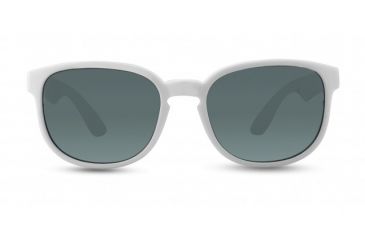 Image of Revo Kash Single Vision Prescription Sunglasses, White/Coral/Grey Frame, Polarized, RE 1028 09 GYSV
