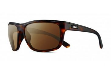 Image of Revo Remus Single Vision Prescription Sunglasses, Matte Tort Frame, Polarized, RE 1023 02 BRSV