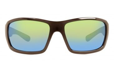 Image of Revo Straightshot Progressive Prescription Sunglasses, Crystal Brown/Black Frame, Polarized, RE 1005 02 GNPR