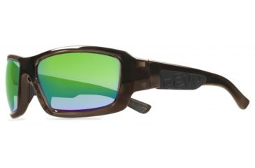 Image of Revo Straightshot Progressive Prescription Sunglasses, Crystal Brown/Black Frame, Polarized, RE 1005 02 GNPR