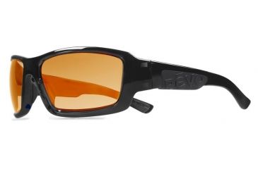 Image of Revo Straightshot Progressive Prescription Sunglasses, Crystal Black/Black Frame, Open Road Lens, Polarized-RE1005-01ORPR