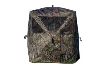 Image of Rhino Blinds Rhino-100 Hunting Ground Blind Hunting Acc, Mossy Oak Break Up Country, 49.5 in x 49.5 in x 65 in R100-MOC