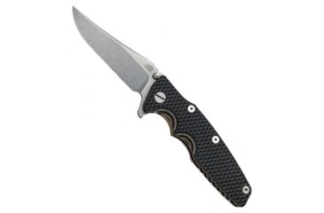 Image of Rick Hinderer Knives Eklipse Gen2 Bowie SW, Stonewash Bronze, G10, K40342SGSBR