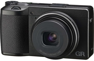 Image of Ricoh GR IIIx Digital Camera, Black, 15286