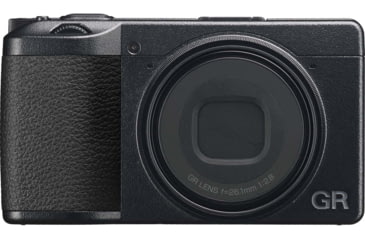 Image of Ricoh GR IIIx Digital Camera, Black, 15286