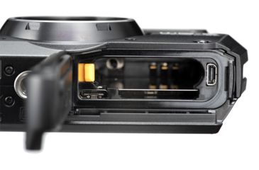 Image of Ricoh WG-6 Digital Camera, 5X Optical Zoom, Black, 3843