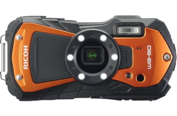Image of Ricoh WG-80 Digital Camera, Orange, Orange, 03128