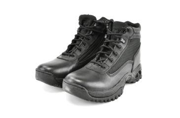 Image of Ridge Outdoors 8003 Mid Side Zip Boot, Black, 7W 8003-7.0W