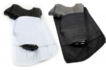 Image of Ridge Outdoors Large Gun Holster for Packin Tee Shirt, Right Hand, White, 302