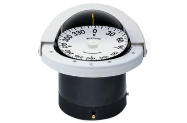 Image of Ritchie FN-201W Navigator Compass - Flush Mount - White 10533