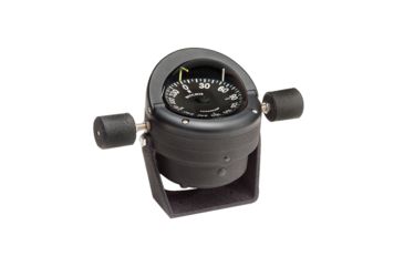 Image of Ritchie HB-845 Helmsman Steel Boat Compass - Bracket Mount - Black 28468