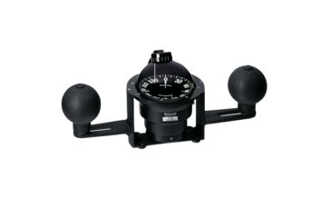 Image of Ritchie YB-600 Globemaster Steel Boat Compass - Yoke Mounted - Black 13479
