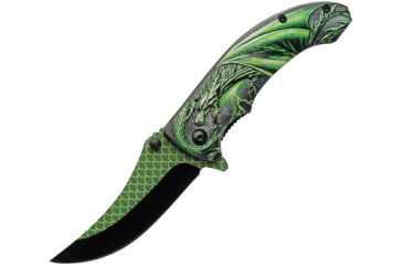 Image of Rite Edge Dragon Scale Linerlock A/O CN300551GN