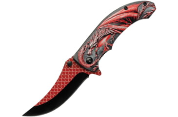 Image of Rite Edge Dragon Scale Linerlock A/O CN300551RD