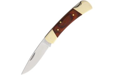 Image of Rite Edge Lockback Wood Folding Knife,2.5in,Clip Point,Brown,Wood Handle CN211182
