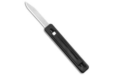 Image of Rite Edge Rite Edge Flip-It Retractor OTF Manual Knife Black 2.75" Bead Blast, Black, Stainless Steel, adult, BHQ-47289