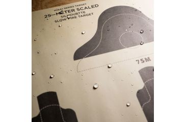 Image of Rite in the Rain 25 Meter Slow Fire Targets, 10 Sheets, Tan RR 9128X