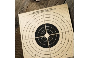 Image of Rite in the Rain 25 Meter Zeroing Paper Target, MOA, 100 Sheets, Tan RR 9126
