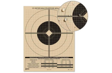 Image of Rite in the Rain 25 Meter Zeroing Target - True-moa, Multipurpose, 9129