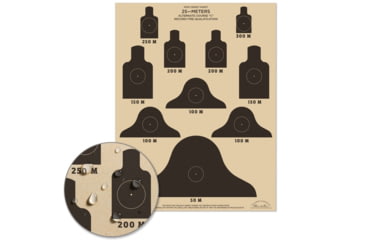 Image of 25 METER SILHOUETTE SLOW FIRE - 17 X 22 - 100