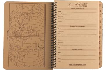 Image of Rite in the Rain ANNUAL SPIRAL CALENDAR - TAN, Tan, 5 x 7 9263MT