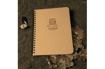 Image of Rite in the Rain ANNUAL SPIRAL CALENDAR - TAN, Tan, 5 x 7 9263MT