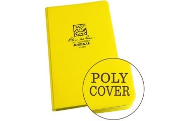 Image of Rite in the Rain Bound Book,Poly Cover,4 3/4x7 1/2in,Journal,Yellow 390