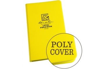 Image of Rite in the Rain Bound Book,Poly Cover,4 3/4x7 1/2in,Level,Yellow 310