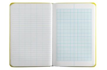 Image of Rite in the Rain Bound Book,Poly Cover,4 3/4x7 1/2in,Metric Field,Yellow 360
