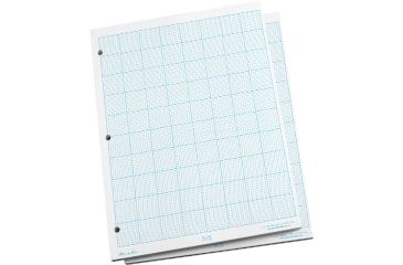 Image of Rite in the Rain GRID SHEETS - CROSS SECTION -1/10", White, 8 1/2 x 11 1110