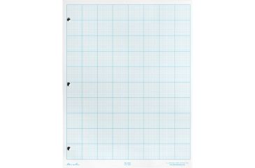 Image of Rite in the Rain GRID SHEETS - CROSS SECTION -1/10", White, 8 1/2 x 11 1110
