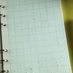 Image of Rite in the Rain LOOSE LEAF - CRUISER'S TRANSIT, White, 4 5/8 x 7 342