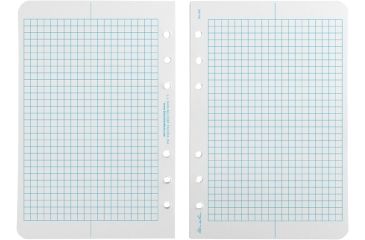Image of Rite in the Rain LOOSE LEAF - METRIC GRID, White, 4 5/8 x 7 382