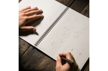 Image of Rite in the Rain Maxi-Side Spiral - Black, Black, 8 1/2 x 11 773-MX