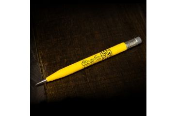 Image of Rite in the Rain Mechanical Pencil,5.75in,Yellow,1.1mm Black Lead w/7 Leads and 2 Extra Erasers YE99