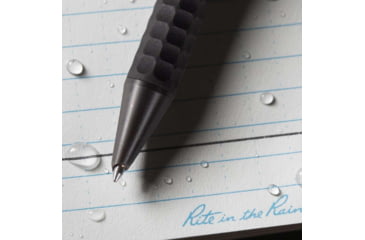 Image of Rite in the Rain Metal Tactical Readiness Pen - Black W/ Black Ink - AO50