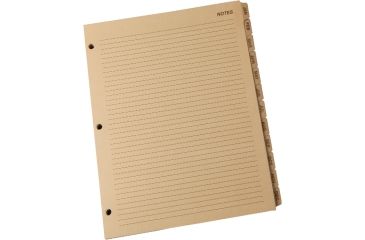 Image of Rite in the Rain MONTHLY - MAXI TAB SET, Tan, 8 1/2 x 11 9260M-MX