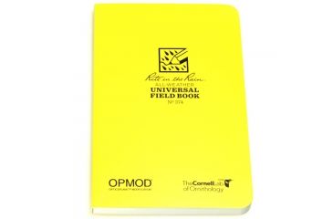 Image of Rite in the Rain FIELD FLEX BOUMD - OPMOD / Cornell University, Yellow, 4 5/8 x 7 1/4 R-307